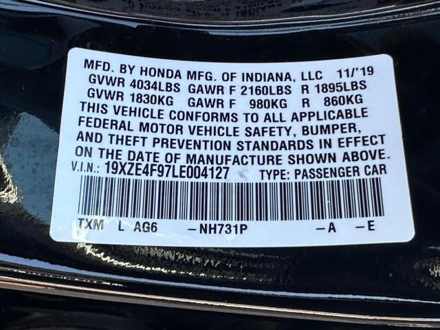 2020 Honda Insight Touring