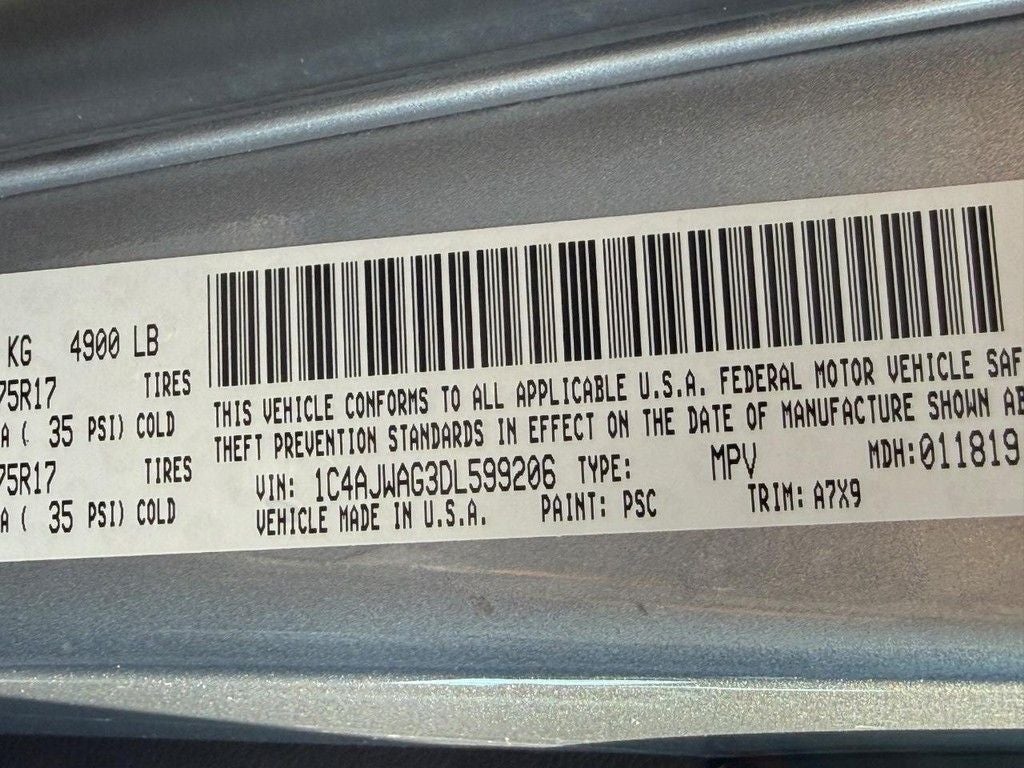 2013 Jeep Wrangler Sport