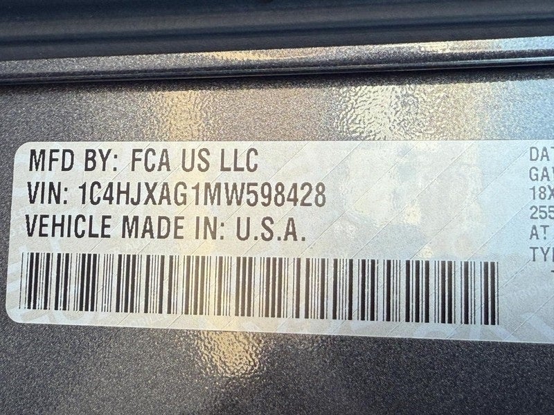 2021 Jeep Wrangler 80th Edition