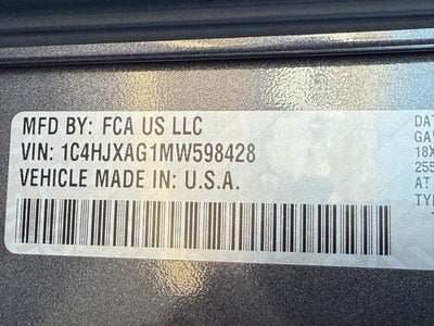 2021 Jeep Wrangler 80th Edition