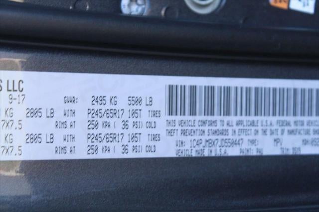 2018 Jeep Cherokee Trailhawk