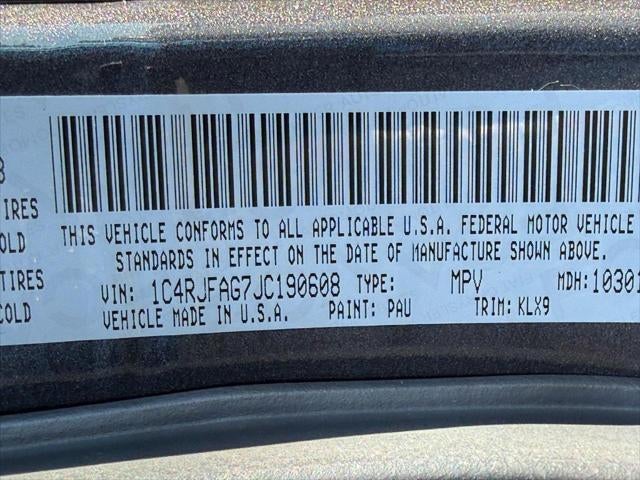 2018 Jeep Grand Cherokee Altitude