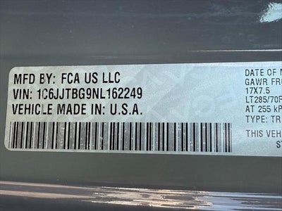 2022 Jeep Gladiator Rubicon