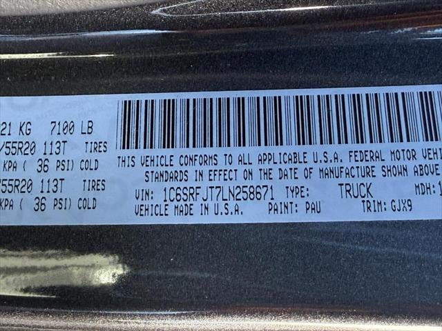 2020 RAM 1500 Laramie