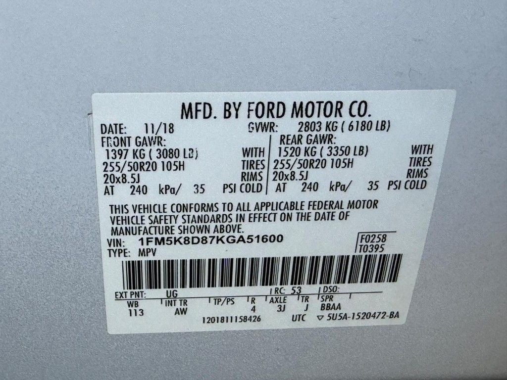 2019 Ford Explorer XLT