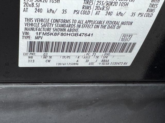 2017 Ford Explorer Limited