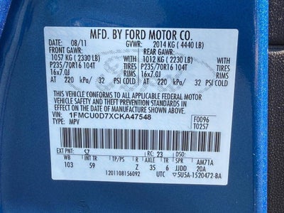 2012 Ford Escape XLT