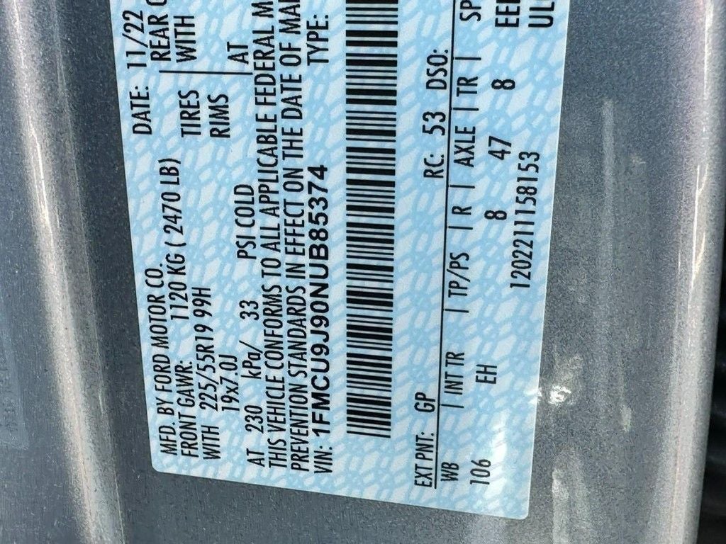 2022 Ford Escape Titanium