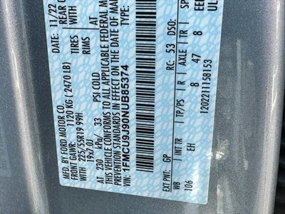 2022 Ford Escape Titanium