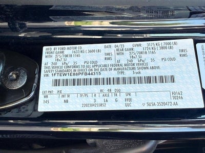 2023 Ford F-150 Tremor
