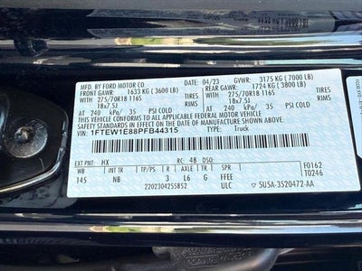 2023 Ford F-150 Tremor