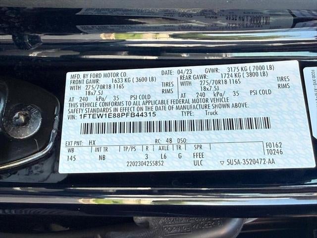 2023 Ford F-150 Tremor