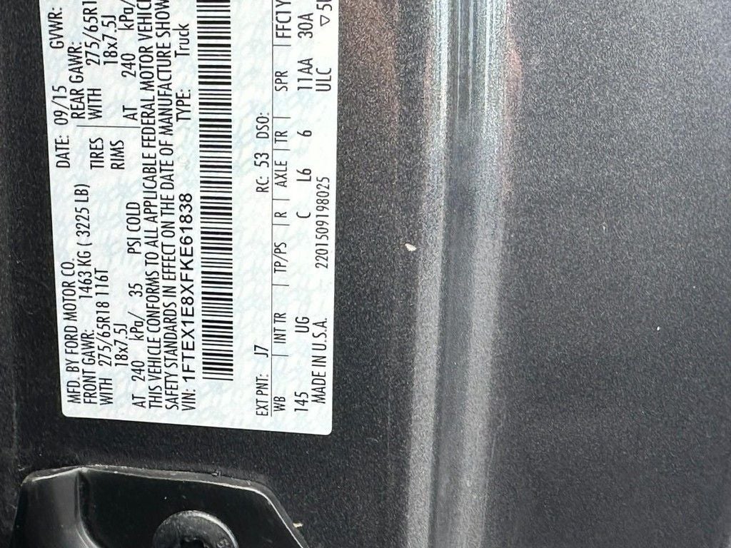 2015 Ford F-150 XLT