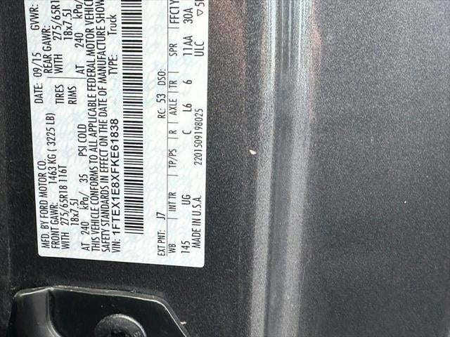 2015 Ford F-150 XLT