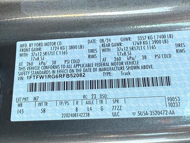 2024 Ford F-150 Raptor