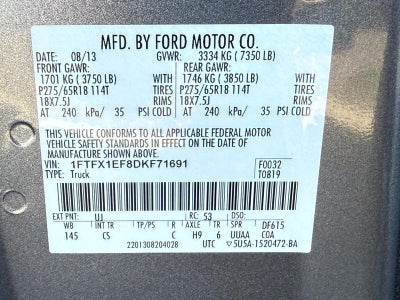 2013 Ford F-150 STX