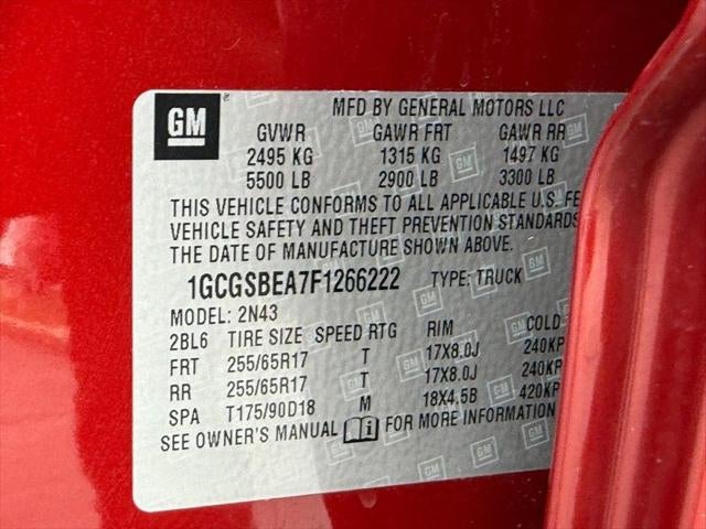 2015 Chevrolet Colorado LT