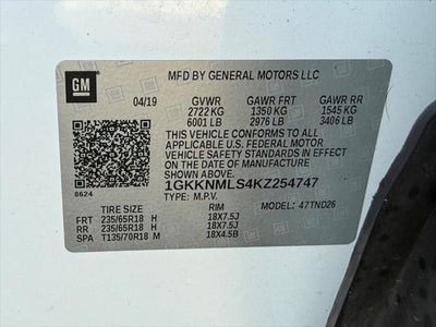 2019 GMC Acadia SLT-1