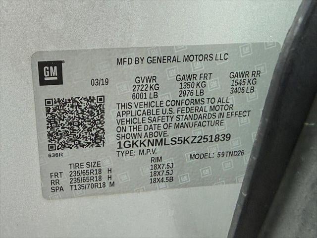 2019 GMC Acadia SLT-1