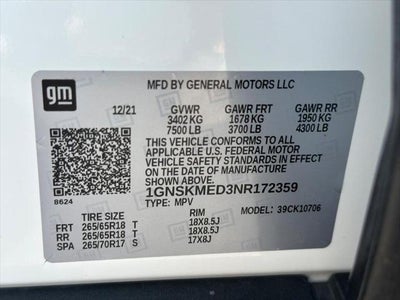 2022 Chevrolet Tahoe LS