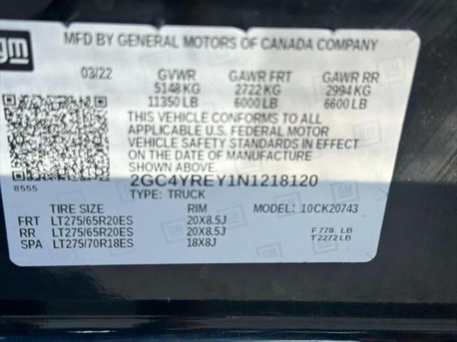 2022 Chevrolet Silverado 2500HD High Country