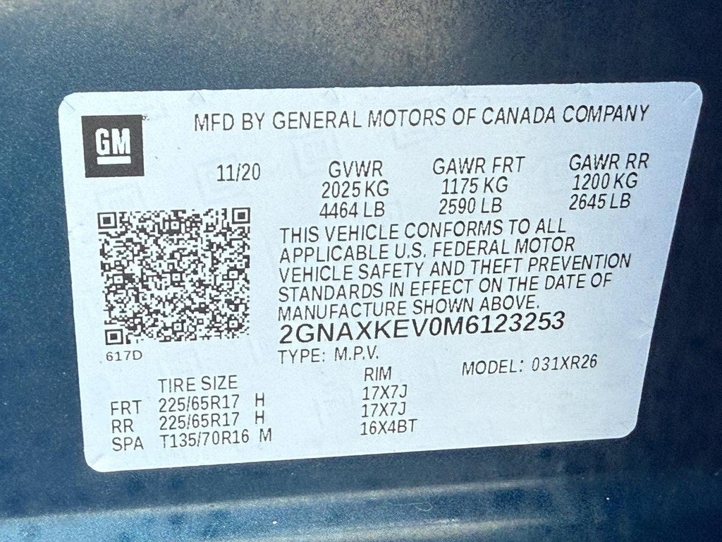 2021 Chevrolet Equinox LT