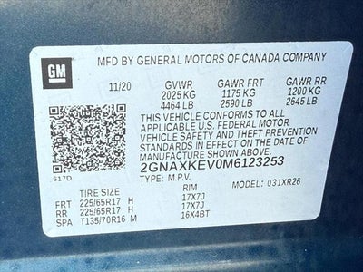 2021 Chevrolet Equinox LT