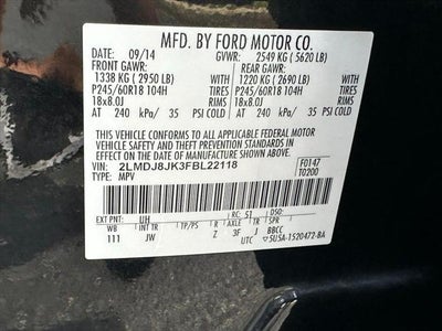 2015 Lincoln MKX Base
