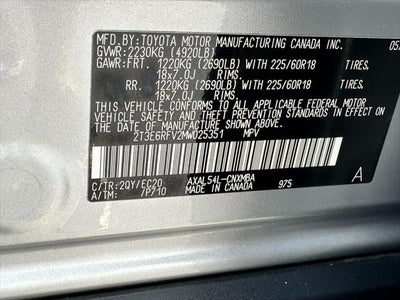 2021 Toyota RAV4 Hybrid XSE