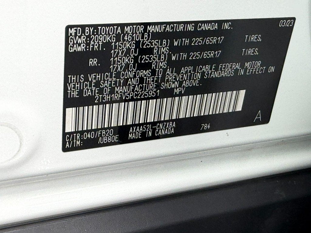2023 Toyota RAV4 LE