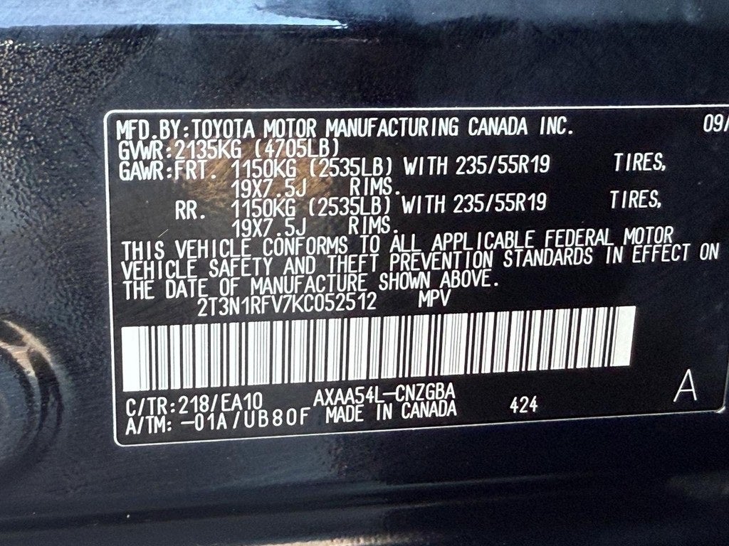 2019 Toyota RAV4 Limited