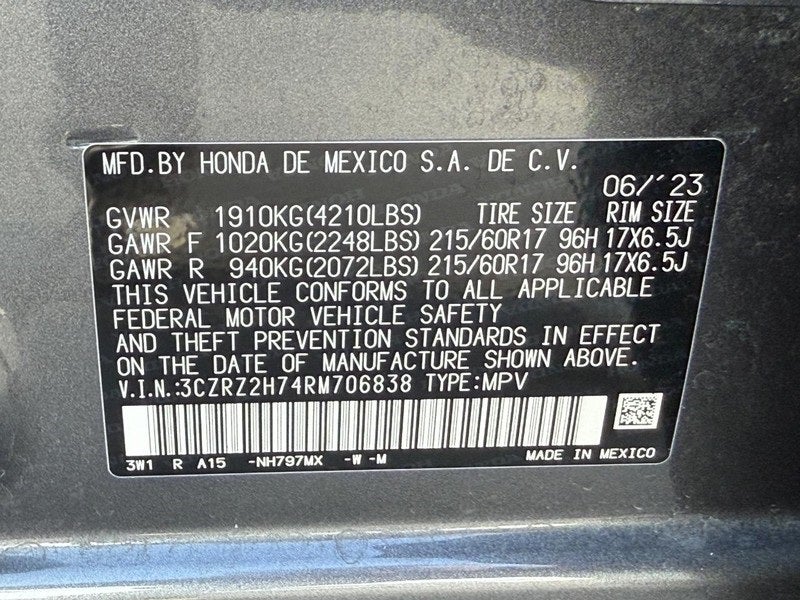 2024 Honda HR-V EX-L