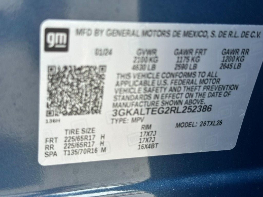 2024 GMC Terrain SLE