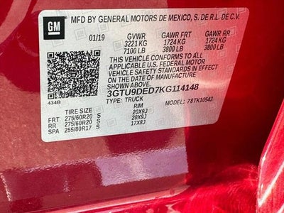 2019 GMC Sierra 1500 SLT