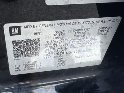 2020 GMC Sierra 1500 SLT