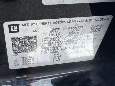 2020 GMC Sierra 1500 SLT