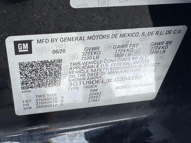 2020 GMC Sierra 1500 SLT