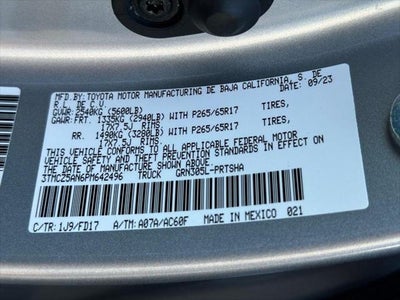 2023 Toyota Tacoma TRD Sport V6