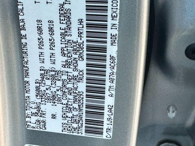 2022 Toyota Tacoma Limited V6
