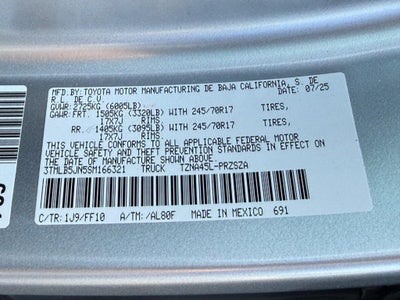 2025 Toyota Tacoma SR5