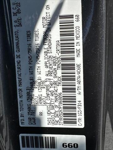 2023 Toyota Tacoma SR