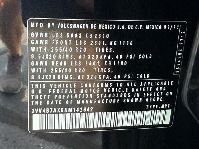 2022 Volkswagen Tiguan 2.0T SEL R-Line