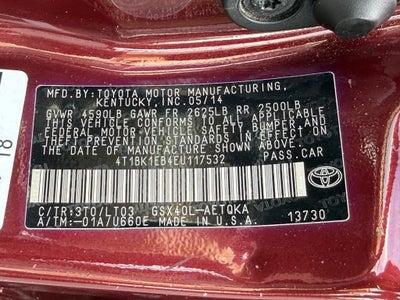2014 Toyota Avalon XLE Touring