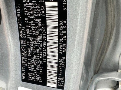 2023 Toyota Camry Hybrid LE