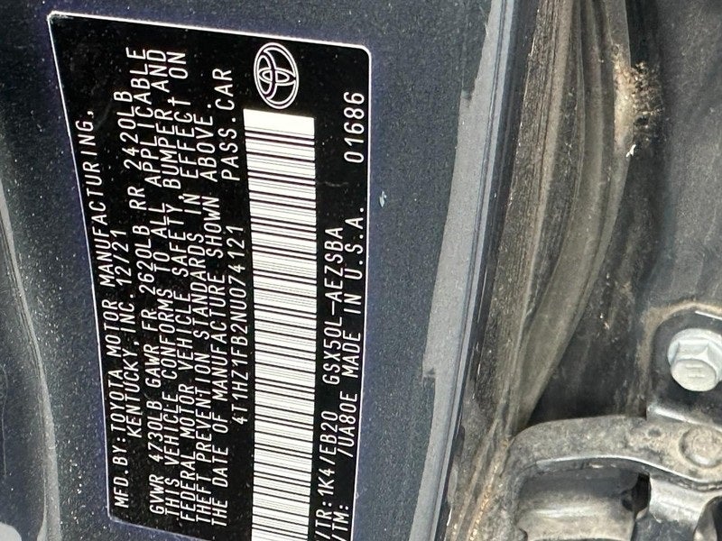 2022 Toyota Avalon Touring