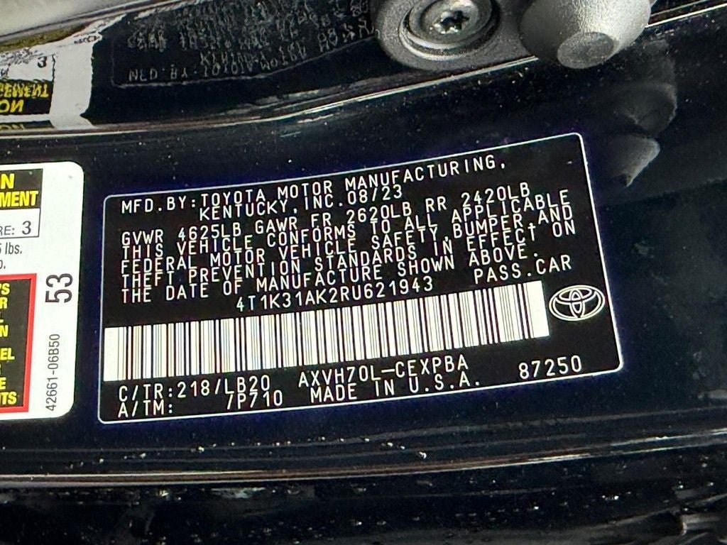 2024 Toyota Camry Hybrid XSE