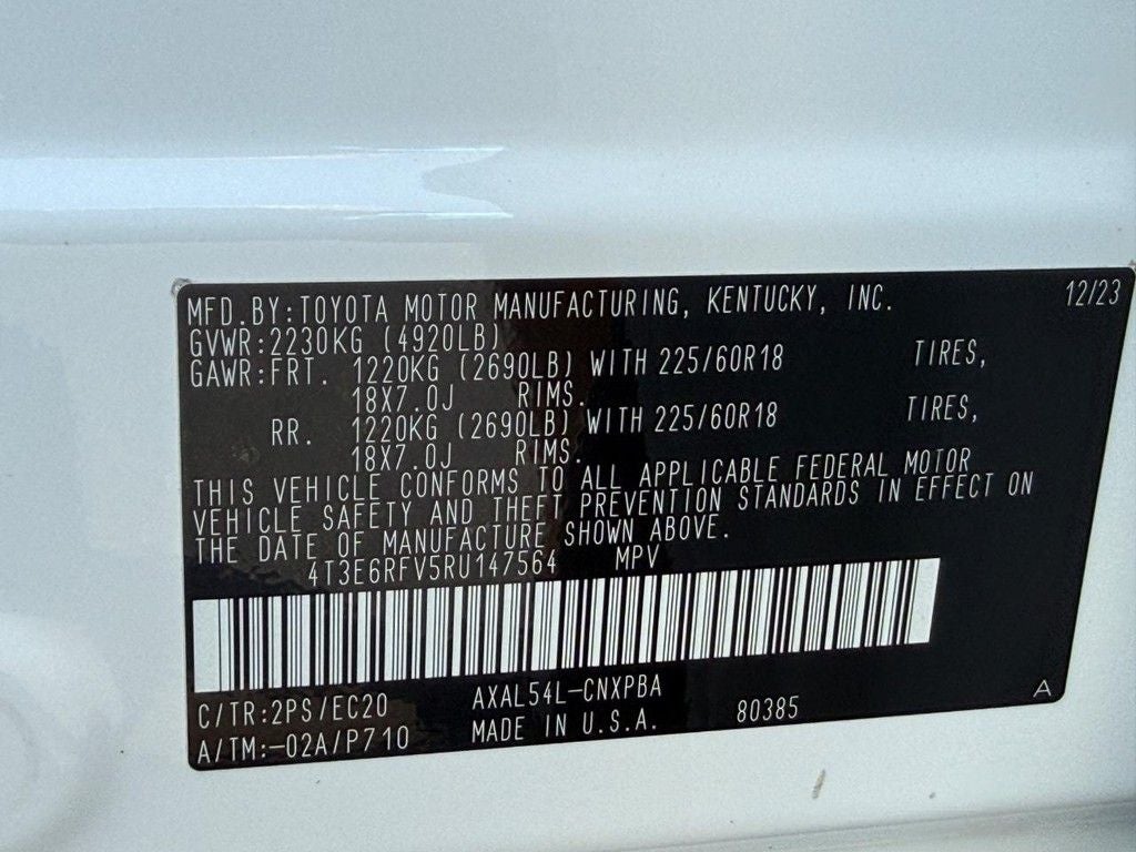 2024 Toyota RAV4 Hybrid XSE