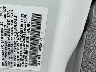 2014 Honda Odyssey EX-L