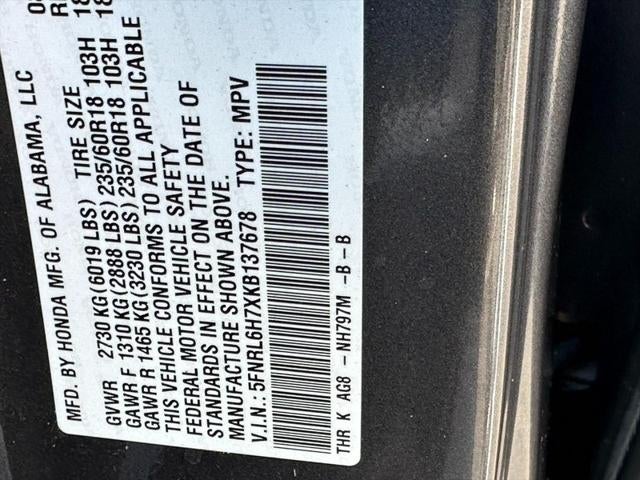 2019 Honda Odyssey EX-L