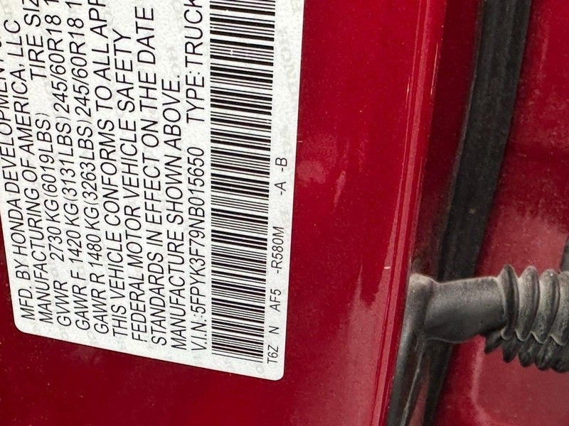 2022 Honda Ridgeline RTL-E